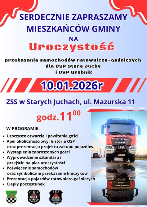 Uroczystość przekazania nowych samochodów dla OSP w Lubuskiem