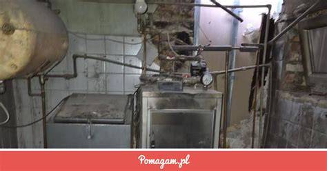 Zdjęcie kotłowni po pożarze