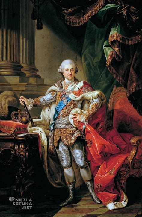 Portret Stanisława Augusta Poniatowskiego, króla i współtwórcy Konstytucji 3 Maja