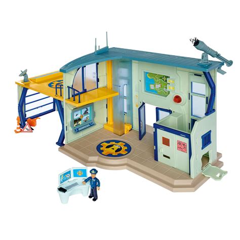 Scheme of the Fireman Sam Police Station layout
