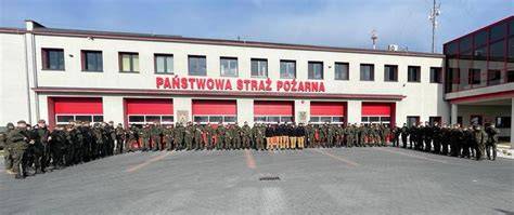 Photo of the award ceremony in KP PSP Chełmno