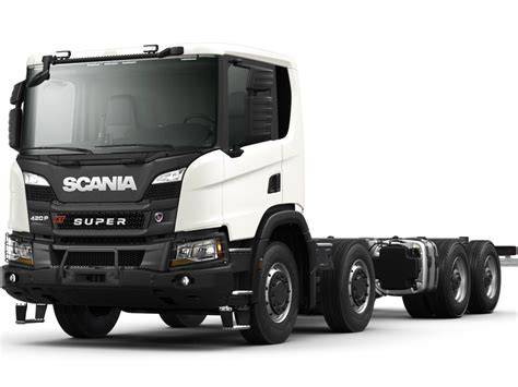zdjęcie ciężkiego samochodu ratowniczo-gaśniczego Scania P420 XT