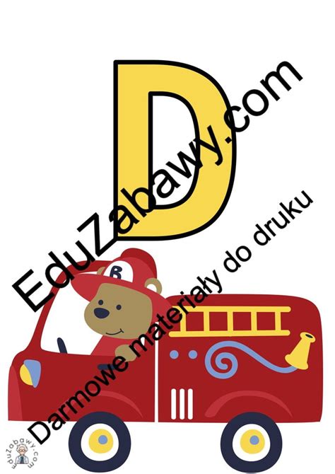 Plakat edukacyjny z napisem 