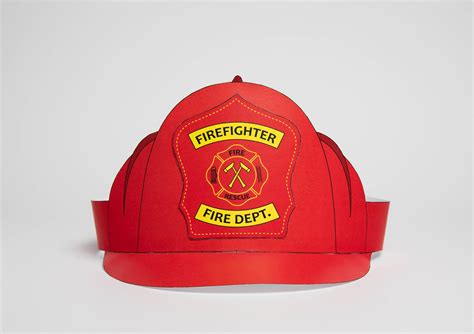 Photo of a firefighter's cap with insignia