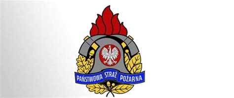 Znak Ochotniczej Straży Pożarnej lub grafika przedstawiająca działania ratownicze