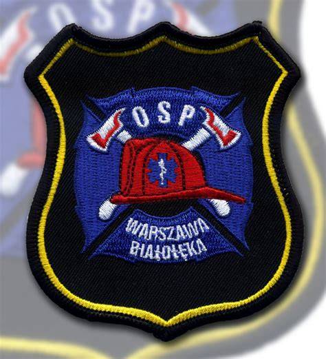 Zdjęcie naszywki starszego strażaka OSP