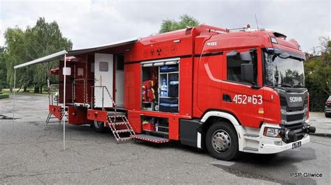 Specjalistyczny pojazd do dekontaminacji CBRNe na bazie Scania G410