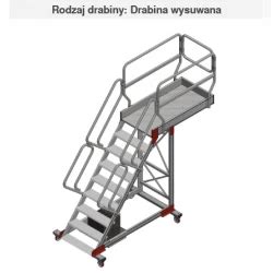 Zdjęcie zestawu akcesoriów strażackich: figurki, drabina wysuwana, armatka wodna