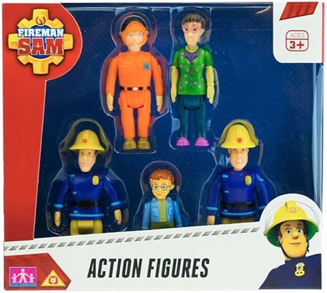 Photo of Fireman Sam and Radar figures included in the set