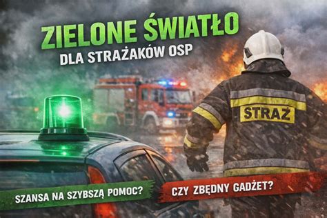 Infografika przedstawiająca zmiany limitów wiekowych dla strażaków OSP i kierowców