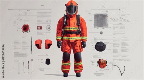 Infographic showing the layers and protective elements of a firefighter boot