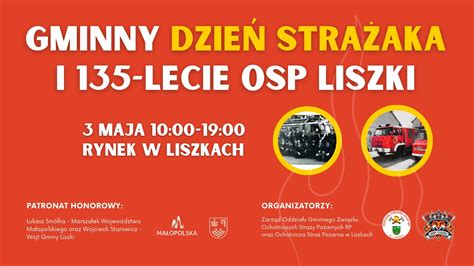 Zestawienie celów i misji OSP Liszki, grafika informacyjna