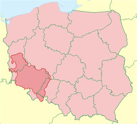 Mapa z zaznaczonymi miejscowościami uczestników pikniku (Dolny Śląsk, Czechy, Niemcy)