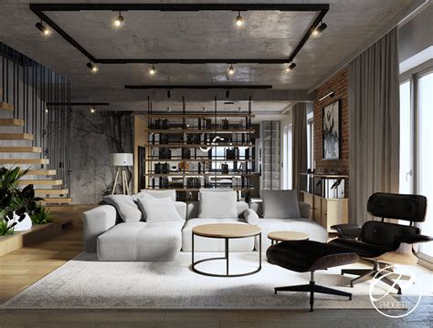 Architektoniczna wizualizacja przyszłego apartamentowca w stylu industrialnym w dawnej remizie