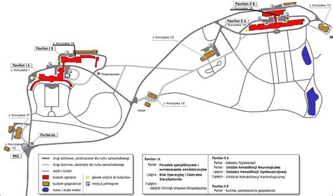 schemat obiektu tartaku z zaznaczonymi potencjalnymi źródłami zapłonu i strefami zagrożenia