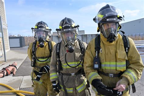 Photo of OSP Gudzisz firefighters during training or a local event