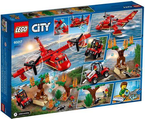 Zestaw LEGO City 60217 Samolot Strażacki w akcji