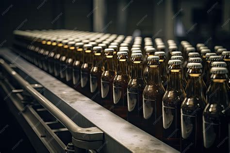 Zdjęcie współczesnego Browaru Jabłonowo lub linii produkcyjnej piwa w butelkach PET