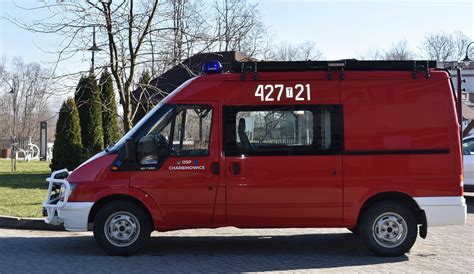 zdjęcie nowego samochodu Ford Transit dla OSP Chabówka