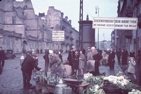 Thematic photo of occupied Warsaw streets