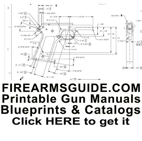 Technical drawing of a Parabellum magazine or workshop tools
