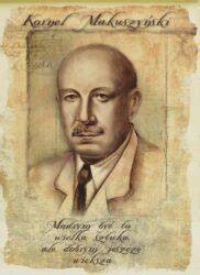Portret Kornela Makuszyńskiego, polskiego pisarza