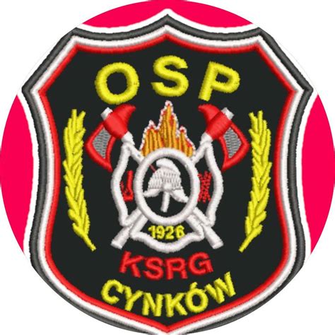 Strażacy OSP w nowym umundurowaniu ochronnym i logo instytucji wspierających (NFOŚiGW, WFOŚiGW)