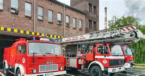 Zdjęcie Jelcza 315M z zabudową Rosenbauer, zbiory Muzeum Ratownictwa