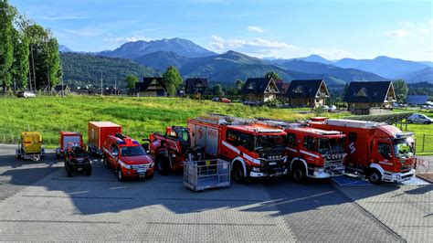 historyczna fotografia Ochotniczej Straży Pożarnej w Brzezince