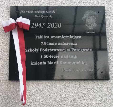 Zdjęcie tablicy pamiątkowej z okazji 100-lecia OSP Wola Zabierzowska