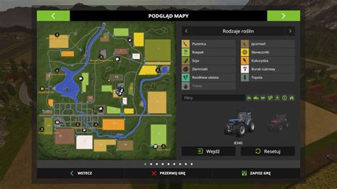 Mapa porównawcza pól w Goldcrest Valley oraz Sosnovka