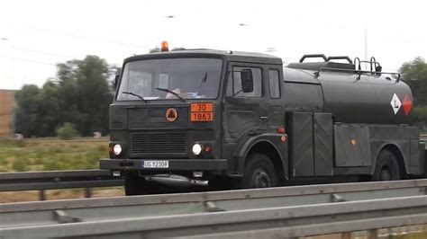 Jelcz 325 jako cysterna strażacka w OSP Czechowice-Dziedzice