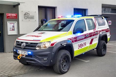 Nowoczesny lekki samochód rozpoznawczo-ratowniczy OSP Dziedzice