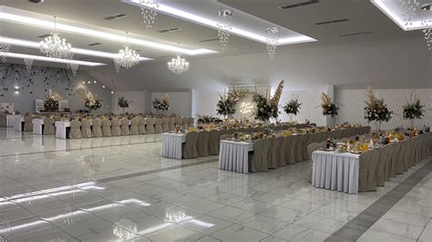 Zniszczona sala weselna po pożarze w Targanicach