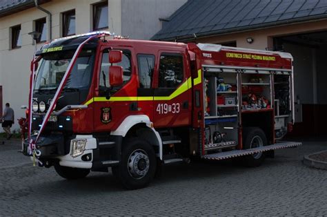 Historyczny wóz strażacki Magirus z OSP Kępno