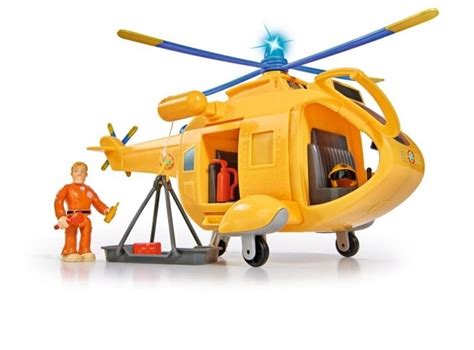 Tematyczne zdjęcie helikoptera Wallaby II z bajki Strażak Sam