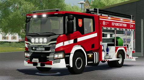 Thematic photo of a new OSP fire truck