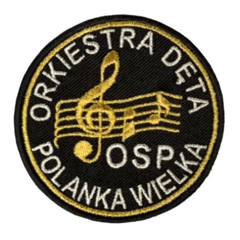 Naszywka-oznaka specjalności dla członka orkiestry OSP