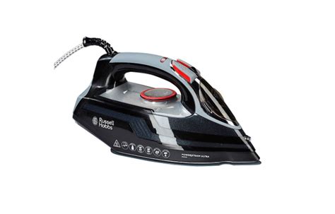 Zrzut ekranu przedstawiający średnią ocenę żelazka Russell Hobbs Power Steam Ultra na Ceneo