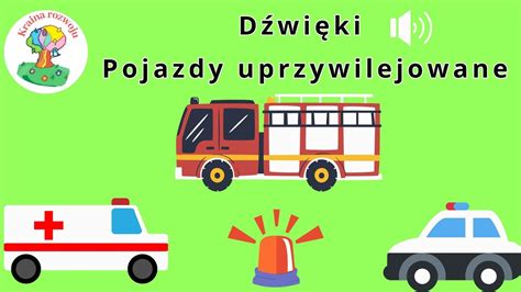Znak drogowy z symbolami pojazdów uprzywilejowanych, takich jak karetka pogotowia, wóz strażacki i radiowóz policyjny.
