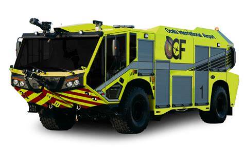 Thematic photo of a modern Wawrzaszek fire truck in action