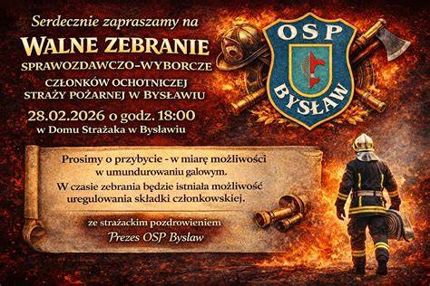 zdjęcie strażaka OSP w pełnym umundurowaniu galowym ze sznurem na koszuli