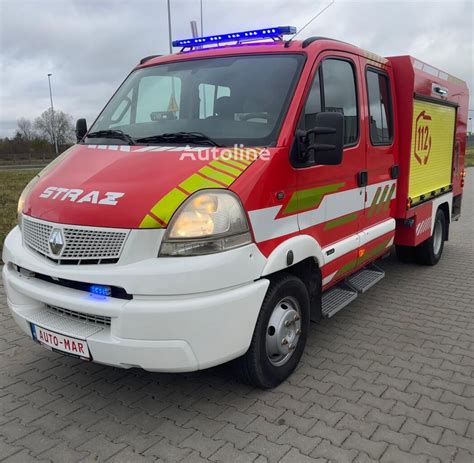 Specjalny pojazd pożarniczy Renault Mascott