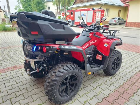 Quad Kymco OSP Orle w akcji