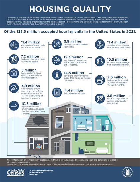 Infographic showing criteria for social housing in Poland