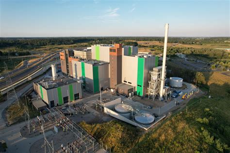 Widok ogólny Instalacji Termicznego Przekształcania Odpadów w Olsztynie
