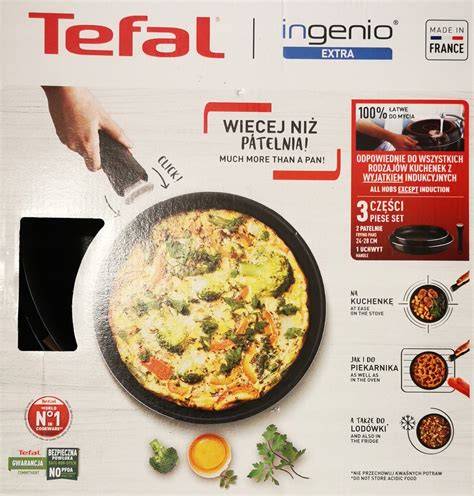Zdjęcie historycznej patelni Tefal oraz nowoczesnych żelazek parowych