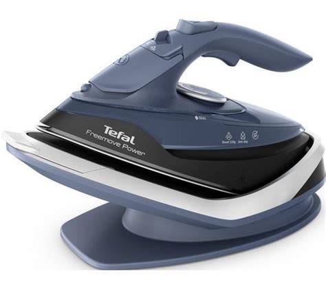 Zdjęcie bezprzewodowego żelazka Tefal Freemove na stacji ładującej