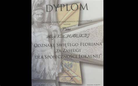 Thematic photo of Odznaka Świętego Floriana „Za Zasługi dla Społeczności Lokalnej”