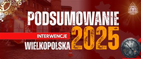 Zestawienie interwencji straży pożarnej w Poznaniu